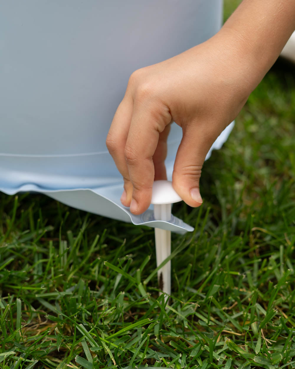 Canasta hinchable grande kids - CREAM