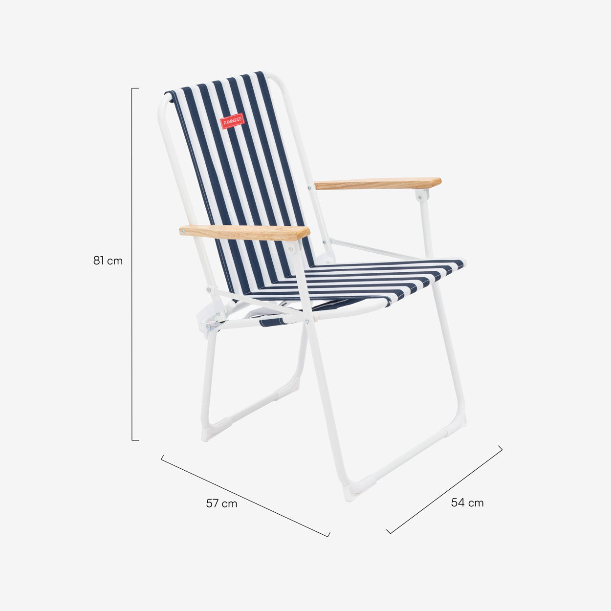 Silla de playa plegable con asas – CALEDONIA