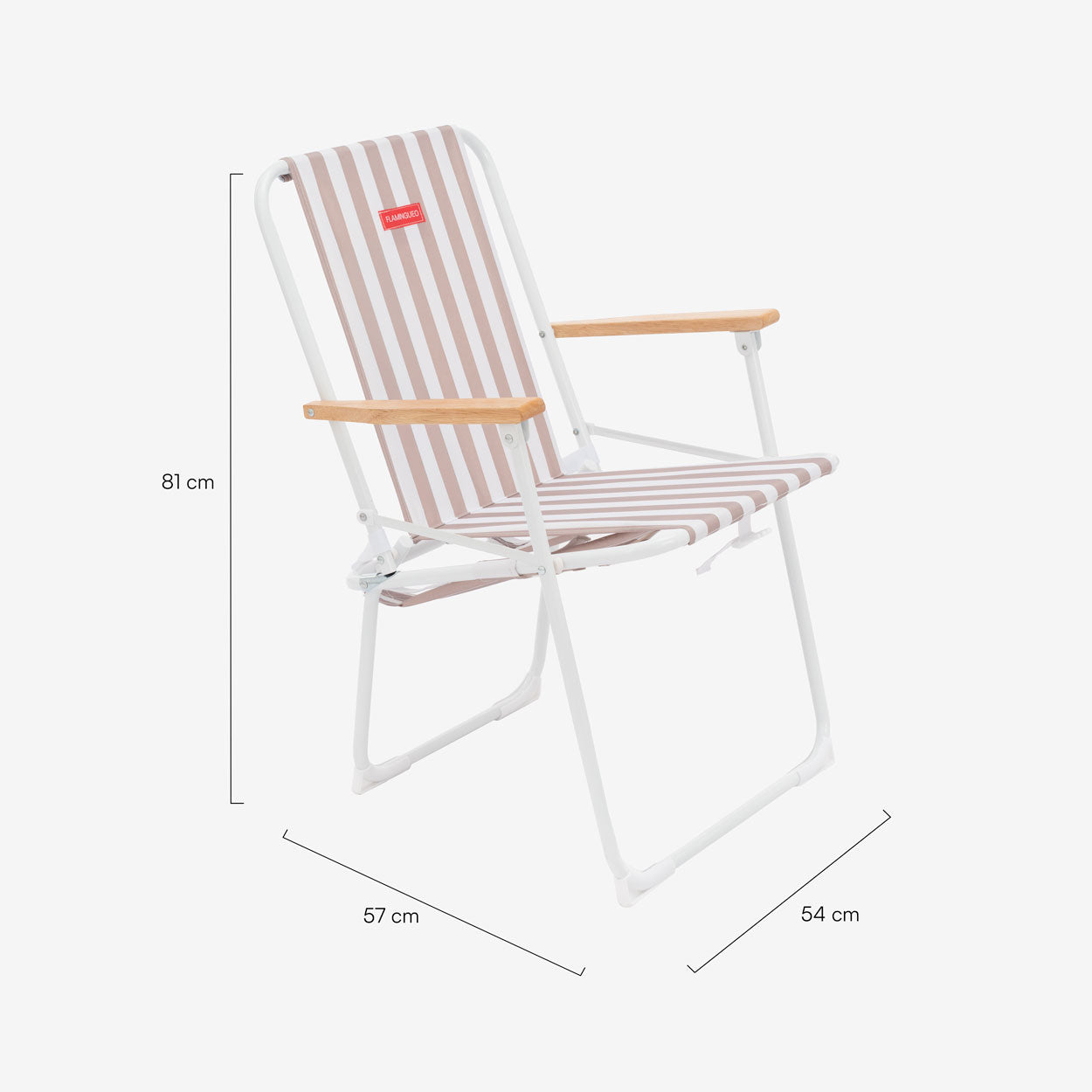 Silla de playa plegable con asas – CALEDONIA
