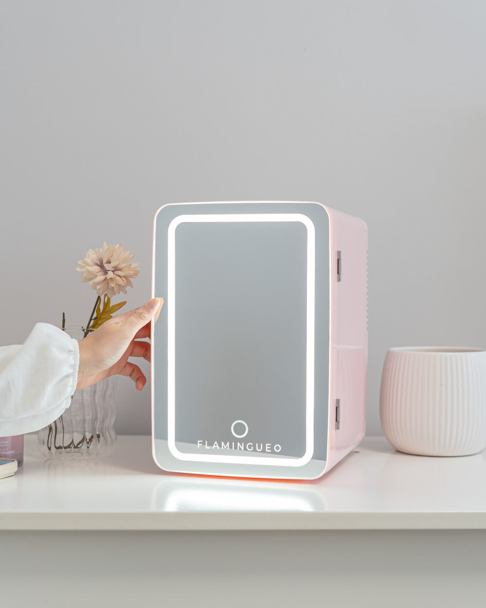 Nevera Cosméticos con espejo 6,5L - SANDER