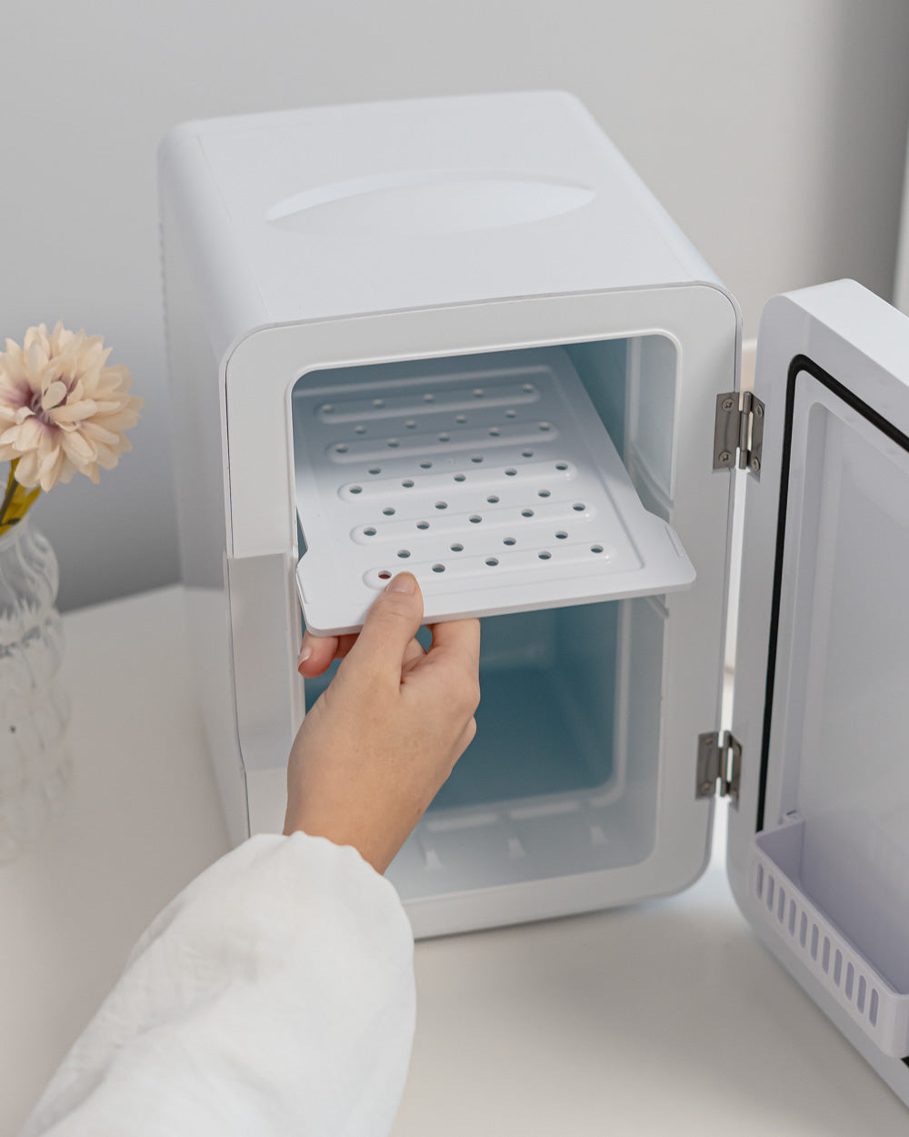 Nevera Cosméticos con espejo 6,5L - SANDER