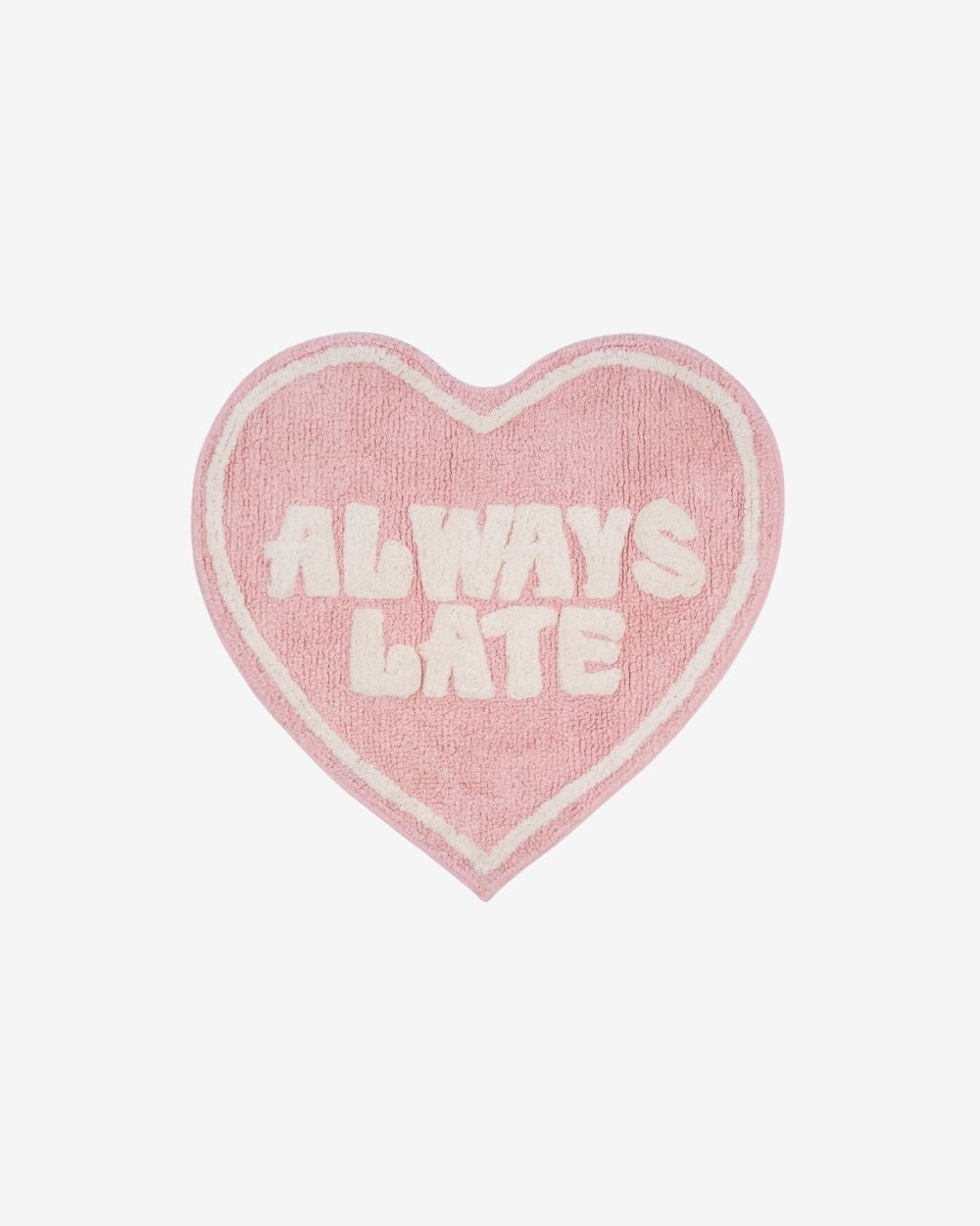 Alfombrilla de baño corazón - DEJA VU - Flamingueo