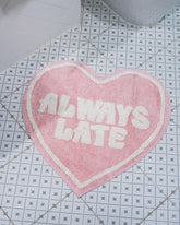Alfombrilla de baño corazón - DEJA VU - Flamingueo