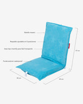 Asiento plegable playa azul - MORGAN - Flamingueo