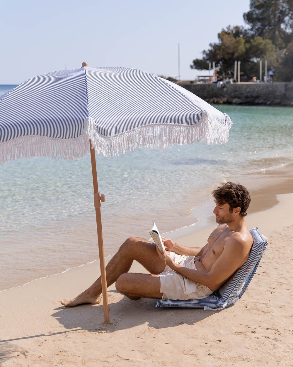 Asiento plegable playa azul - NELSON - Flamingueo