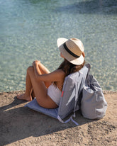 Asiento plegable playa azul - NELSON - Flamingueo