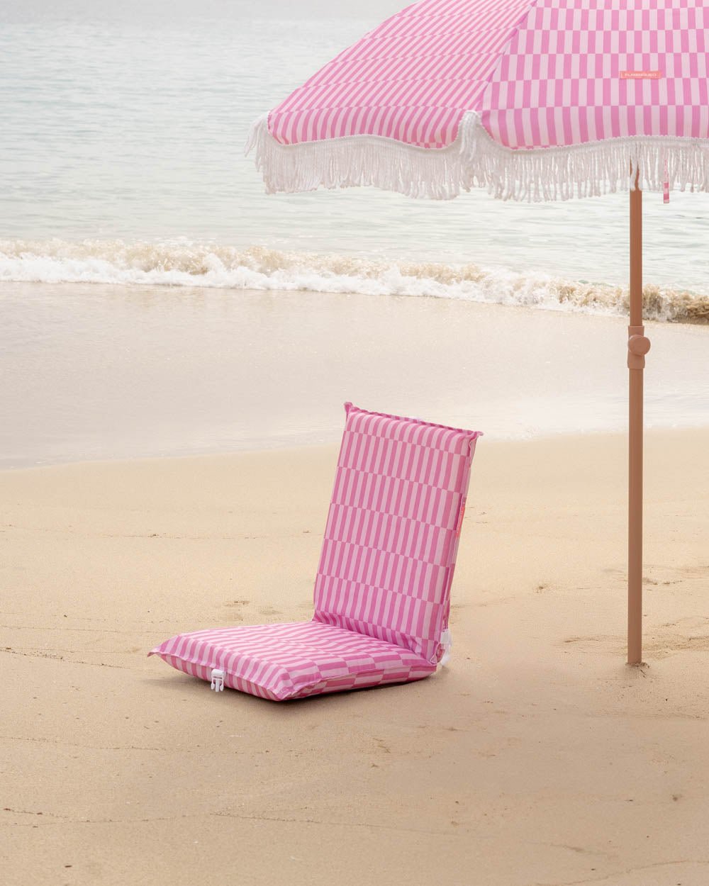 Asiento plegable playa rosa - BLAKE - Flamingueo