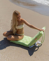 Asiento plegable playa verde - INDIGO - Flamingueo