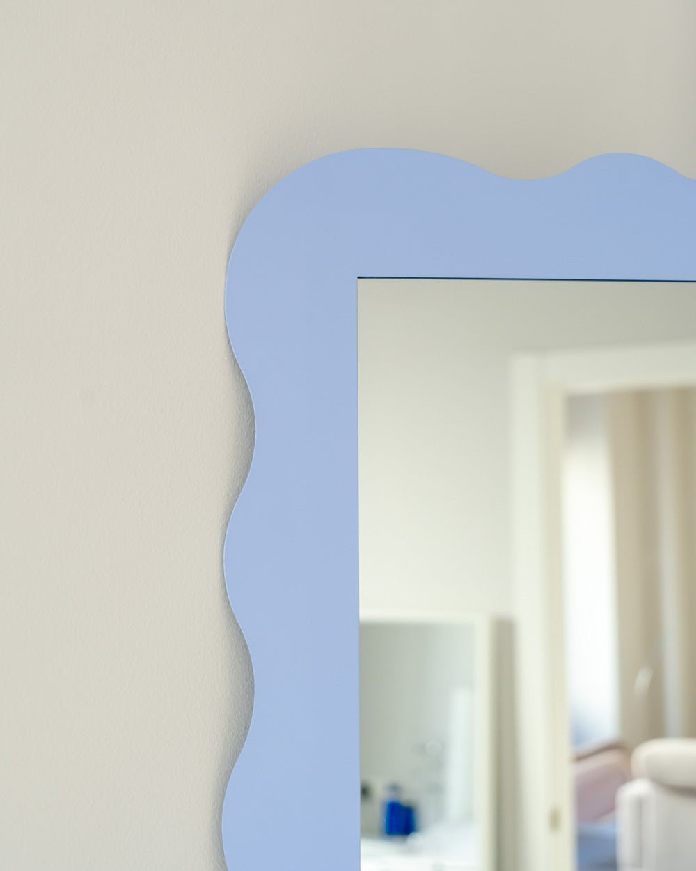 Espejo de Pared Ondas - Wavy Mirror STORMI - Flamingueo