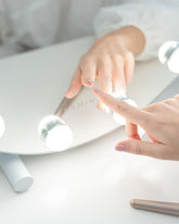 Espejo luces LED circular - JASMINE - Flamingueo