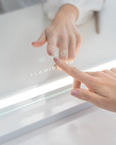 Espejo maquillaje con luz LED - ASHLEY - Flamingueo