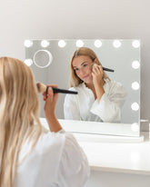 Espejo maquillaje con luz LED - GEORGINA - Flamingueo