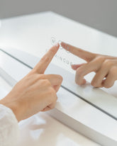 Espejo maquillaje con luz LED - GEORGINA - Flamingueo