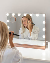 Espejo maquillaje con luz LED - KIM - Flamingueo