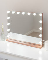 Espejo maquillaje con luz LED - KIM - Flamingueo