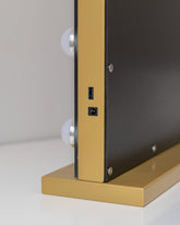 Espejo maquillaje con luz LED - KIM - Flamingueo