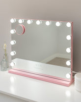 Espejo maquillaje con luz LED - KIM - Flamingueo