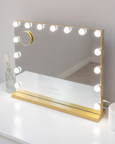 Espejo maquillaje con luz LED - KIM - Flamingueo