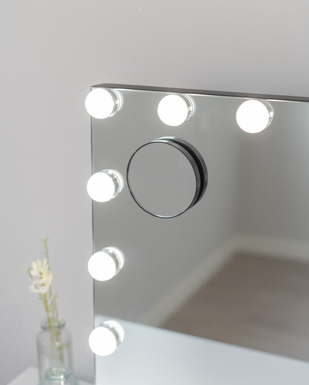 Espejo maquillaje con luz LED - KIM - Flamingueo