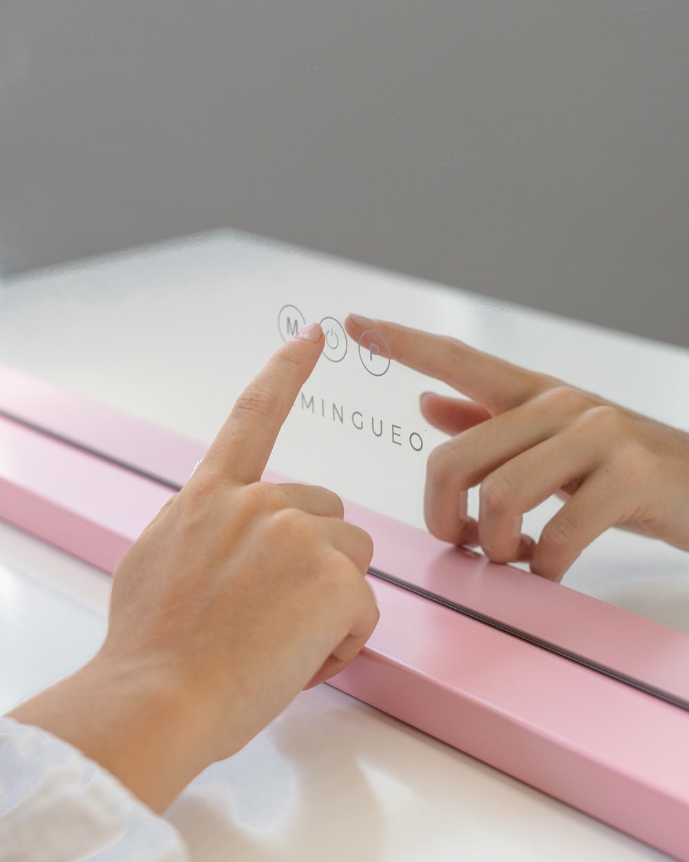 Espejo maquillaje con luz LED - KIM - Flamingueo