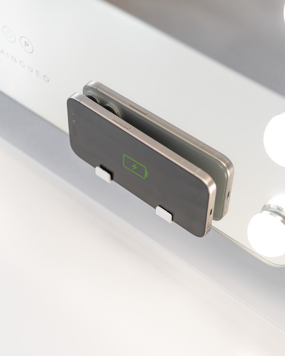 Espejo maquillaje con luz LED - LILY - Flamingueo