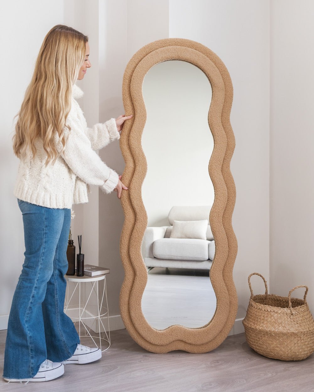 Espejo Pared Teddy - Espejo de Pie CHARLOTTE - Flamingueo