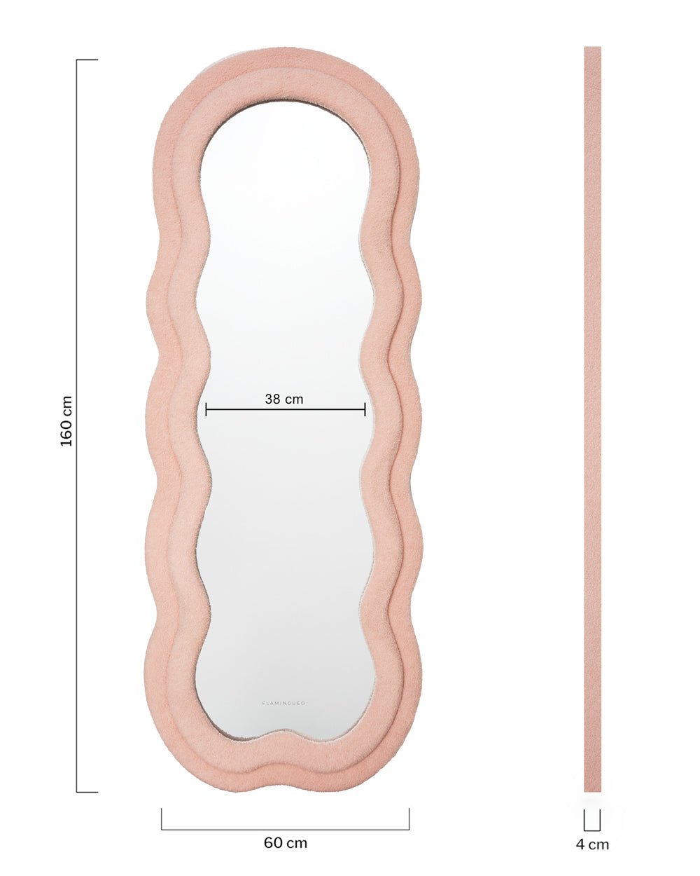 Espejo Pared Teddy - Espejo de Pie CHARLOTTE - Flamingueo
