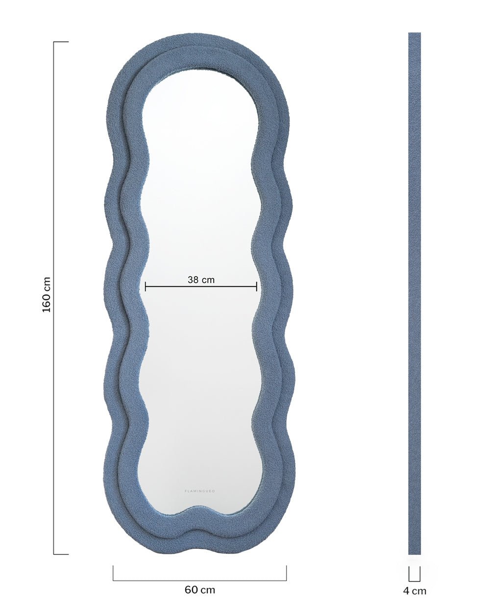 Espejo Pared Teddy - Espejo de Pie CHARLOTTE - Flamingueo