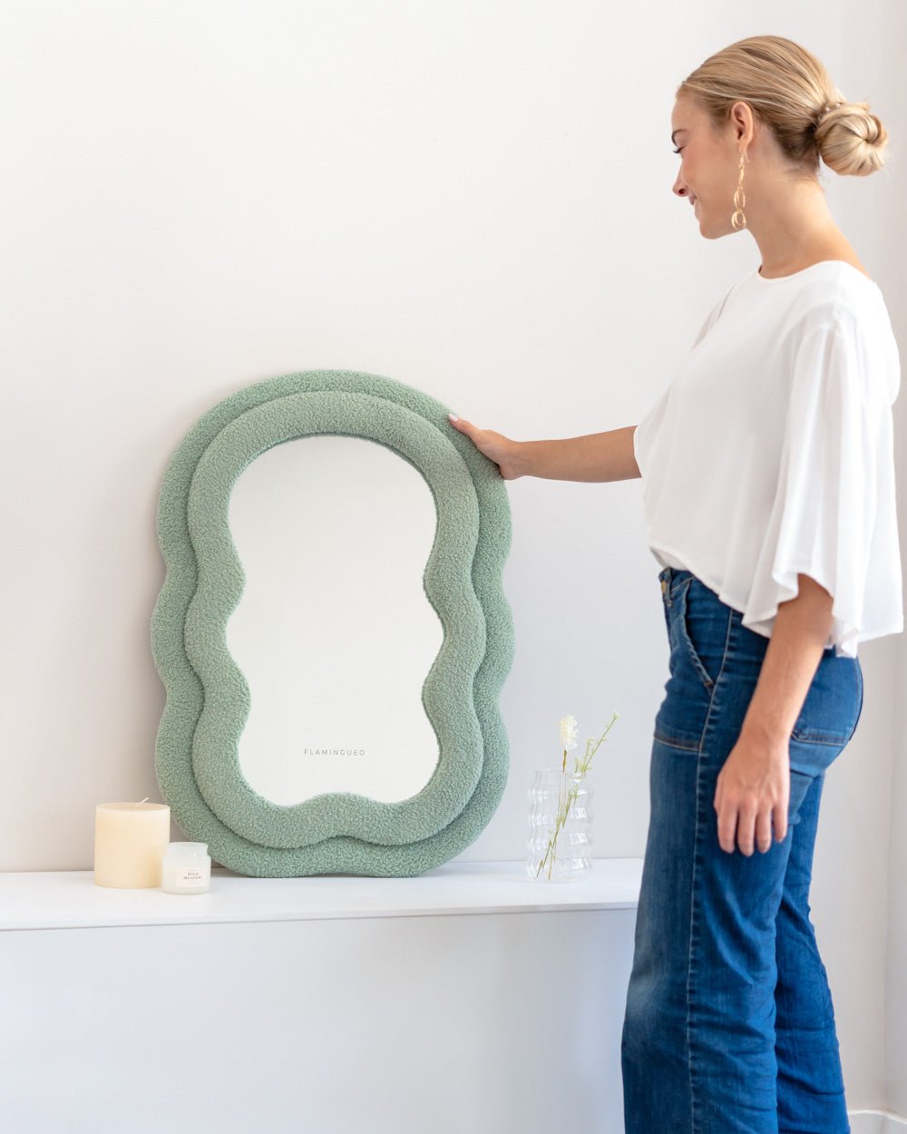 Espejo Tocador Teddy - CHARLIE - Flamingueo