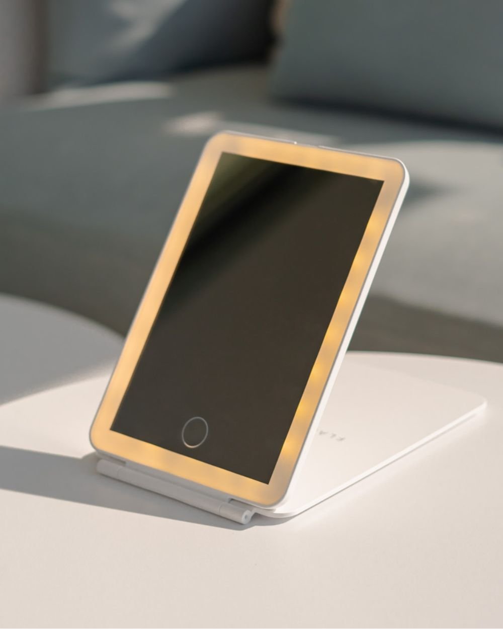 Espejo Viaje con luz LED - AIRE - Flamingueo