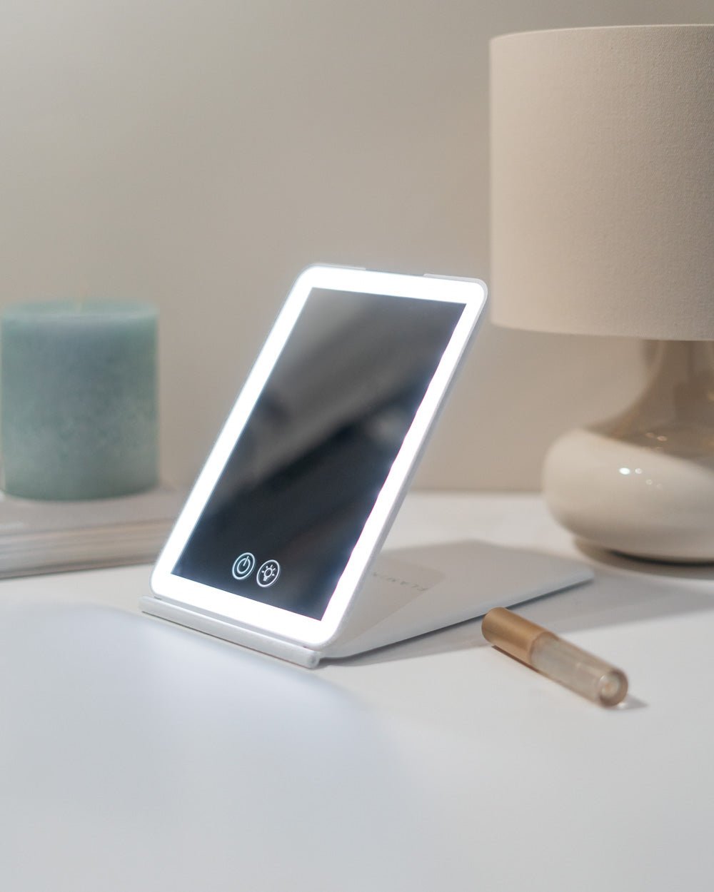 Espejo Viaje con luz LED - AIRE - Flamingueo