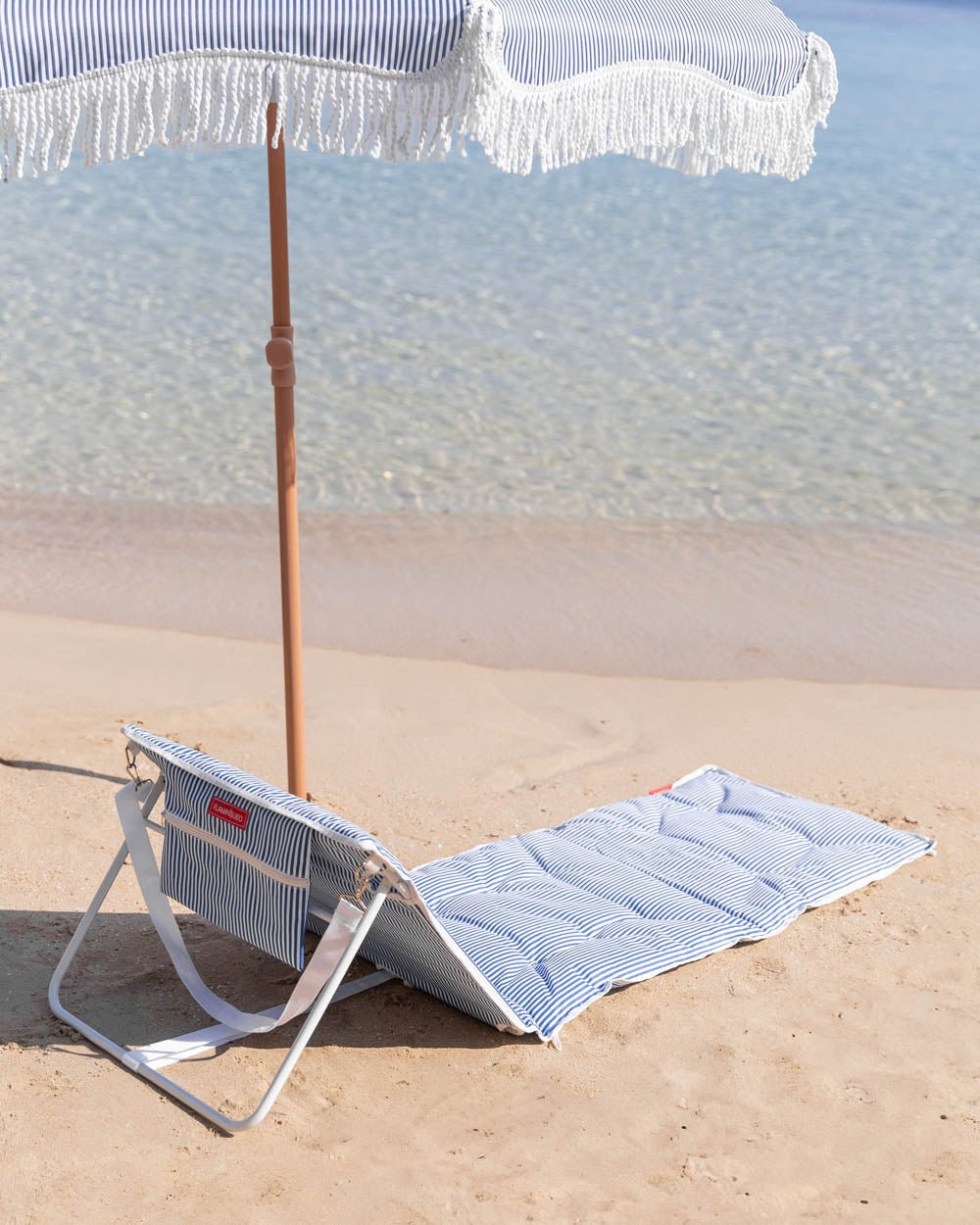 Esterilla plegable playa azul marino - CONEY - Flamingueo