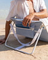 Esterilla plegable playa azul marino - CONEY - Flamingueo