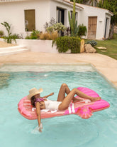 Flotador bota cowboy rosa - BANDIDA - Flamingueo