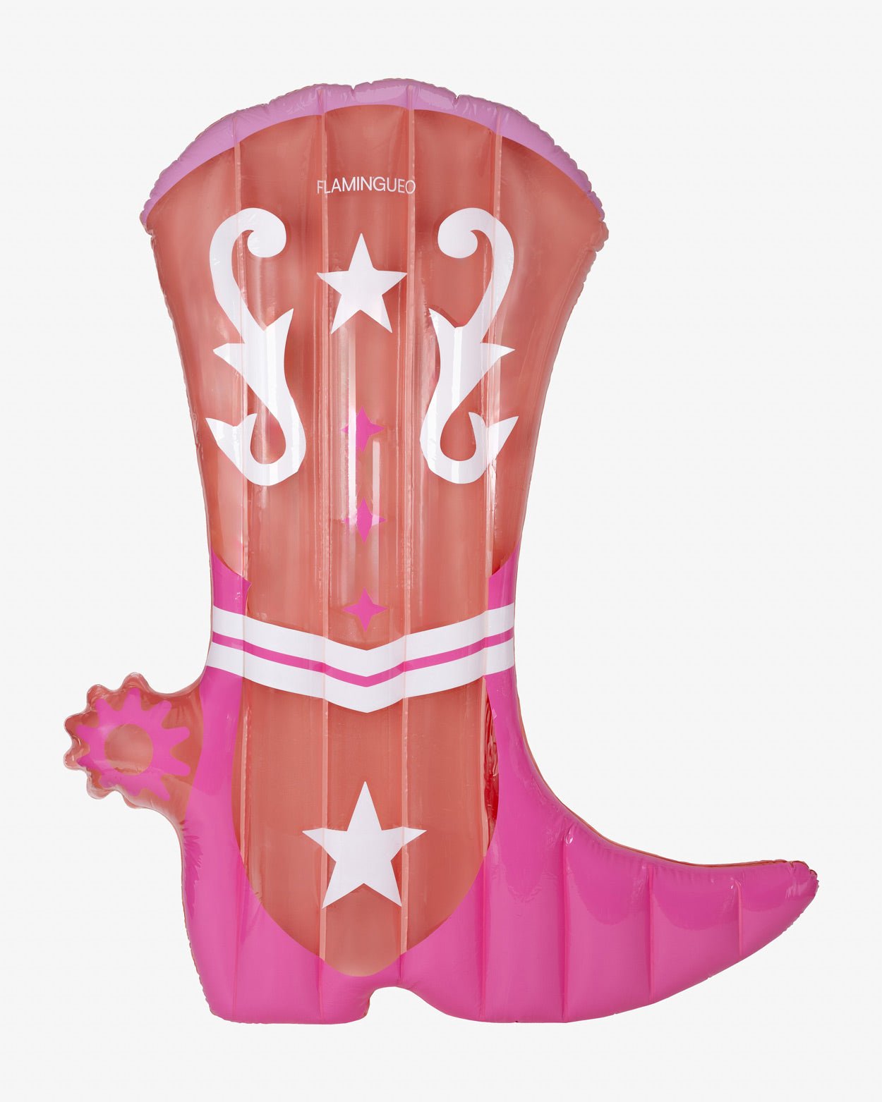 Flotador bota cowboy rosa - BANDIDA - Flamingueo