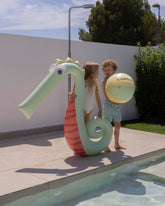 Flotador cocodrilo verde - RIKKI - Flamingueo