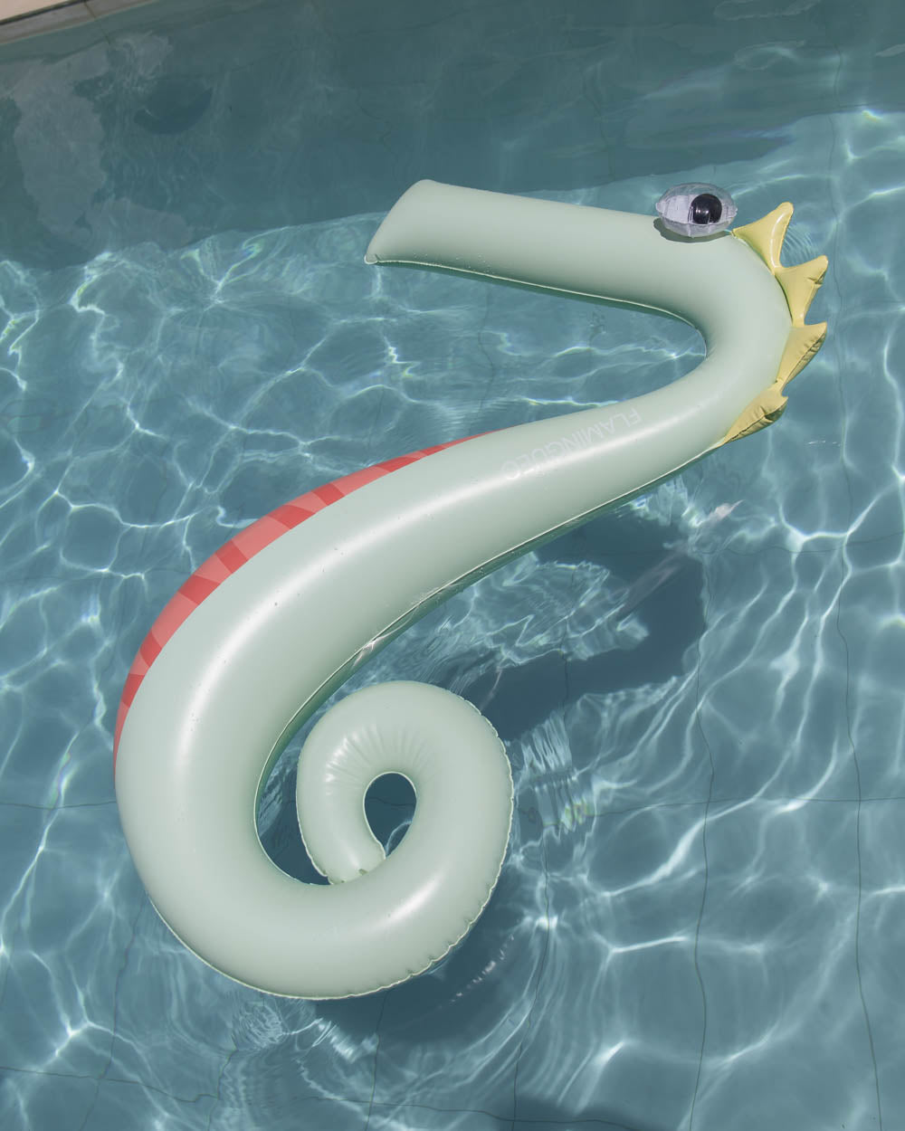 Flotador cocodrilo verde - RIKKI - Flamingueo