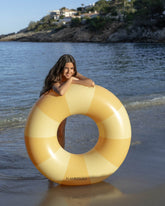 Flotador donut amarillo - CINNAMON - Flamingueo