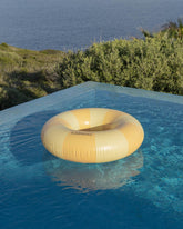 Flotador donut amarillo - CINNAMON - Flamingueo