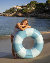 Flotador donut azul - CINNAMON - Flamingueo