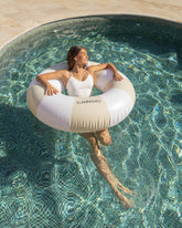 Flotador donut beige - ALABAMA - Flamingueo