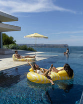 Flotador donut doble amarillo - LISBON - Flamingueo