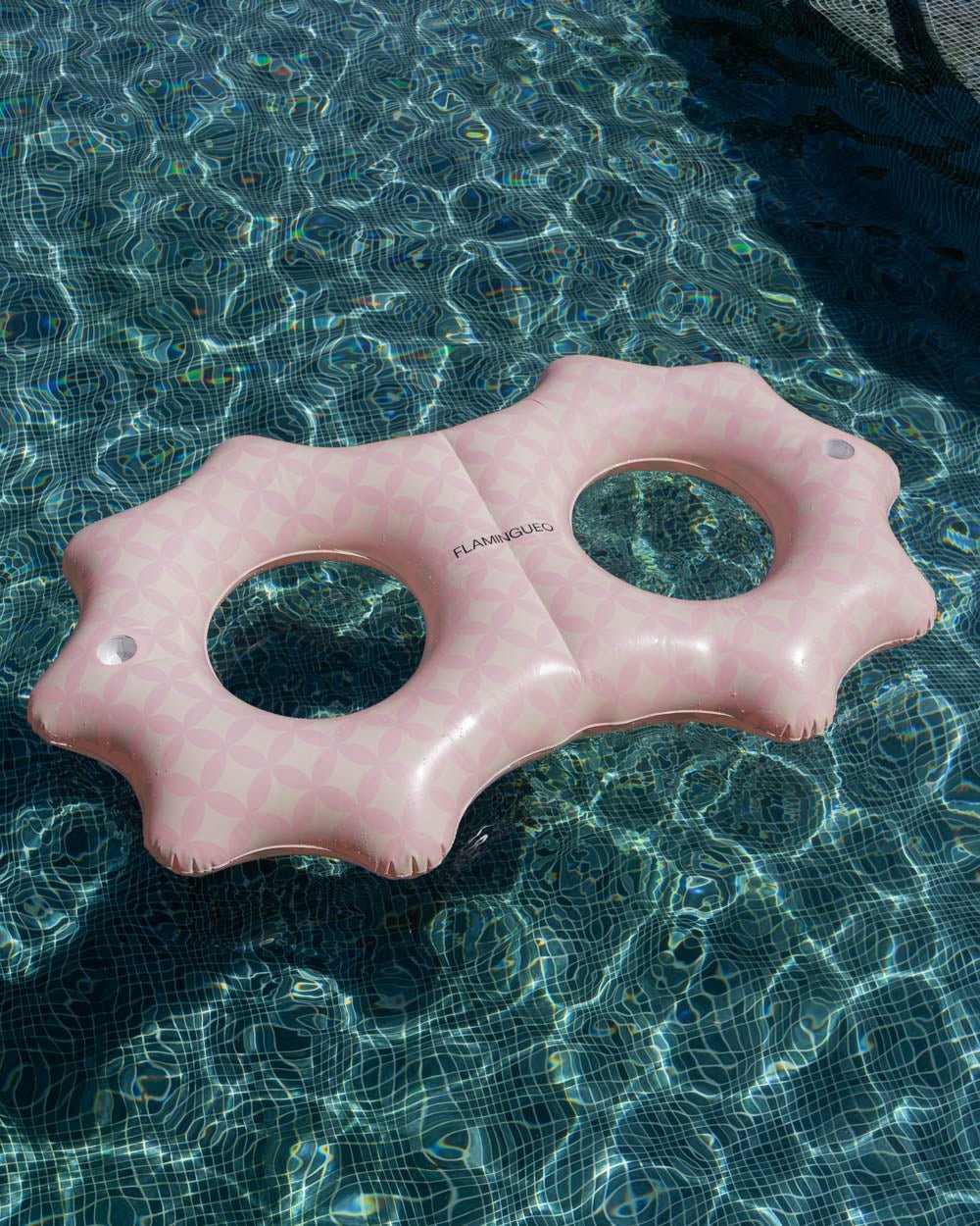 Flotador donut doble rosa - CIAO - Flamingueo