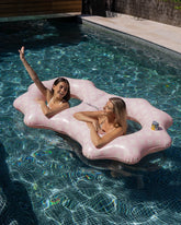 Flotador donut doble rosa - CIAO - Flamingueo