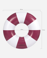 Flotador donut granate - ALABAMA - Flamingueo