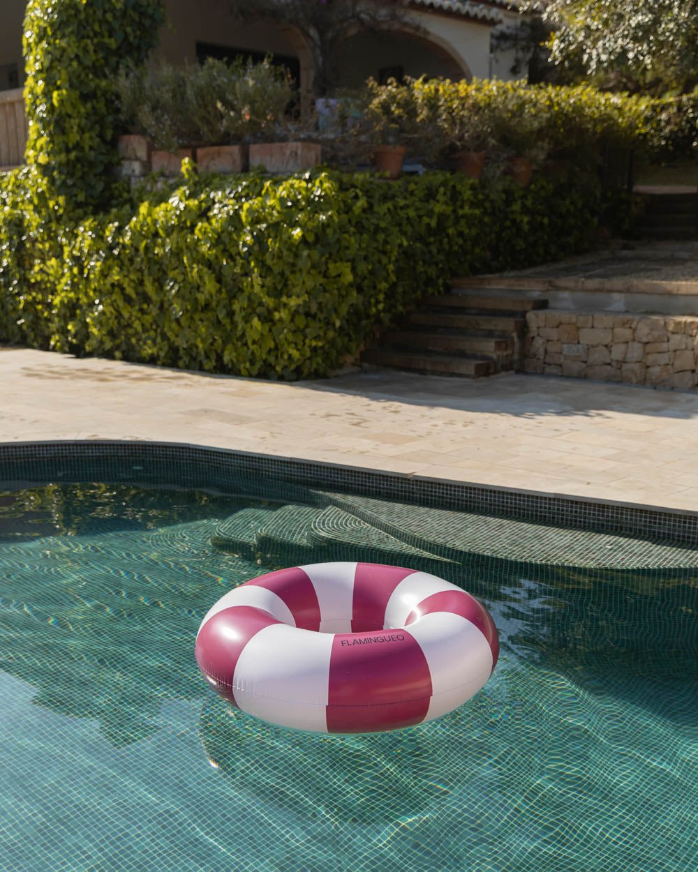 Flotador donut granate - ALABAMA - Flamingueo
