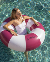 Flotador donut granate - ALABAMA - Flamingueo