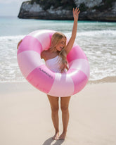 Flotador donut rosa - CINNAMON - Flamingueo