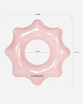 Flotador donut rosa purpurina - FESTA - Flamingueo