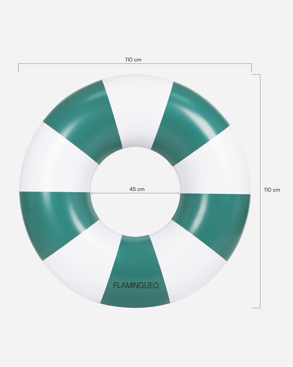 Flotador donut verde - ALABAMA - Flamingueo